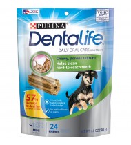 Purina Dentalife Dog Treats Daily Oral Care for Mini Dogs 5-20lbs 193g Purina Dentalife Dog Treats Daily Oral Care for Mini Dogs 5-20lbs 193g