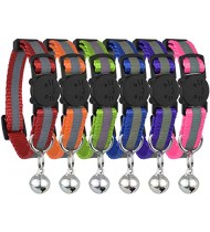 Pet Collar With Ring Colourfully -Ash Radium Pet Collar With Ring Colourfully -Ash Radium