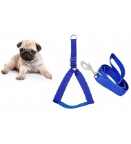Pedigone Blue Puppy Body Harness 1.5m lengthy Dog Harness & Leash Dog Belt for All Breed of Puppy Dogs Pedigone Blue Puppy Body Harness 1.5m lengthy Dog Harness & Leash Dog Belt for All Breed of Puppy Dogs