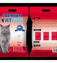 Premium Bentonite Rose Cat Litter 10L Premium Bentonite Rose Cat Litter 10L