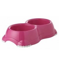Moderna Double Smarty Bowl 1 – Hot Pink