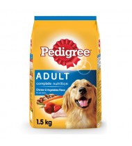 PEDIGREE ADULT CHICKEN, VEGETABLES DRY DOG FOOD 1.5kg PEDIGREE ADULT CHICKEN, VEGETABLES DRY DOG FOOD 1.5kg