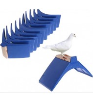 Durable Stand for Bird Pigeon Accessories for Rest Support for Pigeons | Plastic Rest Frame Racing Pigeon Rack Bird Supplies