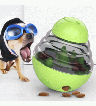 Interactive Dog Cat Food Treat Ball Food Bowl Toy Funny Pet Shaking Leakage Food Container Puppy Cat Slow Feed Tumbler Toy for Pet Interactive Dog Cat Food Treat Ball Food Bowl Toy Funny Pet Shaking Leakage Food Container Puppy Cat Slow Feed Tumbler Toy for Pet