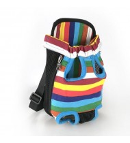 Dog Carriers Fashion Multicolor Travel Dog Bag Backpack