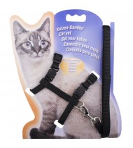 Gohope Pet Cat harness,Adjustable Design Nylon Strap Collar with Leash, Breakaway Cat Safety Harness. Gohope Pet Cat harness,Adjustable Design Nylon Strap Collar with Leash, Breakaway Cat Safety Harness.