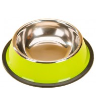 Stainless Steel Outdoors/Travel Cat and Dog Food Bowl Feeding 4/6 Colour Stainless Steel Outdoors/Travel Cat and Dog Food Bowl Feeding 4/6 Colour