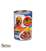Hong Hong dog can food chunky beef flavor in gravy Hong Hong dog can food chunky beef flavor in gravy