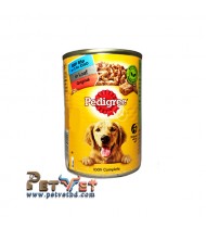 Pedigree dog can food in loaf 400g Pedigree dog can food in loaf 400g