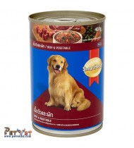 SmartHeart dog can food beef and vegetable 400 g SmartHeart dog can food beef and vegetable 400 g