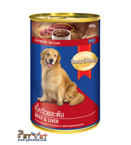Smartheart dog can food beef and liver 400g Smartheart dog can food beef and liver 400g