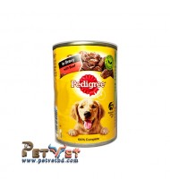 Pedigree Dog Food in gravy with beef 400gm Pedigree Dog Food in gravy with beef 400gm