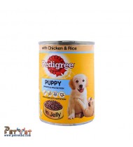 Pedigree Puppy With Chicken & Rice In Jelly Dog Food 400g Pedigree Puppy With Chicken & Rice In Jelly Dog Food 400g