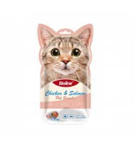 Bioline Cat Treats Chicken & Salmon 15gX4+1Pcs Bioline Cat Treats Chicken & Salmon 15gX4+1Pcs