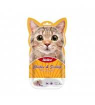 Bioline Cat Treats Chicken & Scallop 15gX4+1Pcs Bioline Cat Treats Chicken & Scallop 15gX4+1Pcs