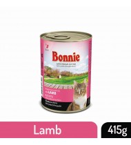 Bonnie Cat Can – Lamb Chunks in Gravy (415g)