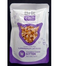 Brit Care Kitten Pouch – Chicken & Cheese in Gravy (80g) Brit Care Kitten Pouch – Chicken & Cheese in Gravy (80g)