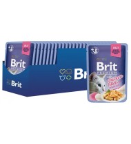Brit Premium Cat Pouch with Chicken Fillets in Jelly (85g) Brit Premium Cat Pouch with Chicken Fillets in Jelly (85g)