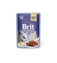 Brit Premium Cat Pouch with Beef Fillets in Jelly (85g) Brit Premium Cat Pouch with Beef Fillets in Jelly (85g)