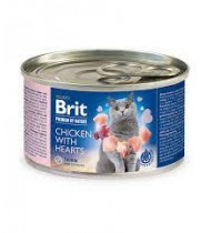 Brit Premium by Nature Cat Can – Chicken with Hearts (200g)