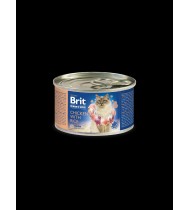 Brit Premium by Nature Cat Can – Chicken with Rice (200g)