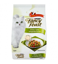 Fancy Feast Chicken, Turkey & Vegetable Flavour Gourmet Adult Cat Food 1.2kg