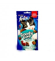 Felix Goody bag Treats Seaside Mix Flavoured with Salmon Pollock and Trout 60g Felix Goody bag Treats Seaside Mix Flavoured with Salmon Pollock and Trout 60g