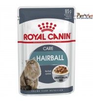 Royal Canin Cat Food Pouch Hairball Gravy – 85g Royal Canin Cat Food Pouch Hairball Gravy – 85g
