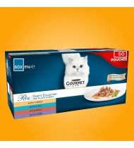 Purina Gourmet 60X85G ( Turkey,Tuna,Lamb,Duck) Box