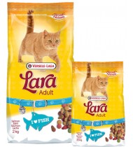 Lara Adult Cat Food Chunks with Salmon 2kg Lara Adult Cat Food Chunks with Salmon 2kg