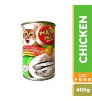 Meow Meow Big Can Tuna Topping Chicken in Jelly 400g Meow Meow Big Can Tuna Topping Chicken in Jelly 400g