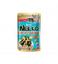 Nekko Cat Pouch – Tuna Topping Seaweed & Steamed Egg in Jelly (70g) Nekko Cat Pouch – Tuna Topping Seaweed & Steamed Egg in Jelly (70g)