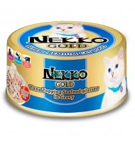 Nekko Gold Tuna Topping Seafood Platter in Gravy 85g Nekko Gold Tuna Topping Seafood Platter in Gravy 85g
