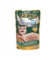 Nekko pouch Senior7+ Tuna Topping Chicken in Jelly 70g Nekko pouch Senior7+ Tuna Topping Chicken in Jelly 70g