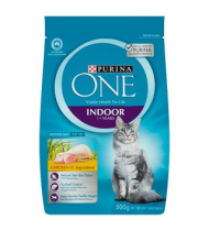 PURINA ONE ADULT INDOOR CAT FOOD CHICKEN 500g PURINA ONE ADULT INDOOR CAT FOOD CHICKEN 500g