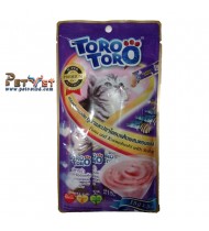 Toro Toro Cat Treat Tuna and Katsuobushi with Scallop(15g x 5) Toro Toro Cat Treat Tuna and Katsuobushi with Scallop(15g x 5)