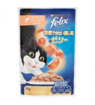 Purina Felix Sensation Jelly Salmon and Tomato Flavor in Wet Jelly for Adult Cats 1 Year and Up 70g Purina Felix Sensation Jelly Salmon and Tomato Flavor in Wet Jelly for Adult Cats 1 Year and Up 70g