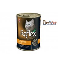 Reflex plus Can Food For Cats-with Chicken Gravy 400G Reflex plus Can Food For Cats-with Chicken Gravy 400G
