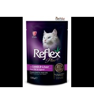 Reflex plus Wet Food For Cats-with Lamb & Liver 100G Reflex plus Wet Food For Cats-with Lamb & Liver 100G