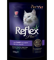 Reflex plus Wet Food For Cats-with Lamb 100G jelly Reflex plus Wet Food For Cats-with Lamb 100G jelly