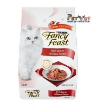 Share: Favorite (4) Fancy Feast Beef, Salmon & Cheese Flavour Adult Cat Food 1.2kg Share: Favorite (4) Fancy Feast Beef, Salmon & Cheese Flavour Adult Cat Food 1.2kg