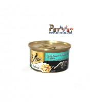 Sheba Deluxe can Tuna Flakes and white and Fish in Gravy 85g Sheba Deluxe can Tuna Flakes and white and Fish in Gravy 85g