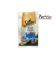 Sheba Fresh choice in Gravy Fish Collection with Salmon with Tuna with Cod 50g Sheba Fresh choice in Gravy Fish Collection with Salmon with Tuna with Cod 50g