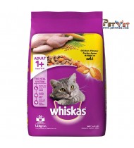 Whiskas Adult Chicken Flavour Dry Cat Food 1.2kg Whiskas Adult Chicken Flavour Dry Cat Food 1.2kg