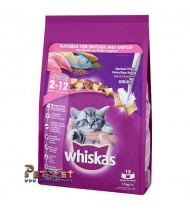 Whiskas Junior Mackerel Flavour 2-12 Months Kitten Food 1.1kg Whiskas Junior Mackerel Flavour 2-12 Months Kitten Food 1.1kg