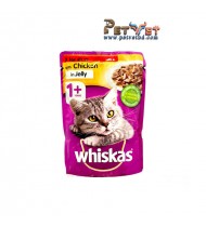 Whiskas 1+ pouch Chicken in Jelly100g Whiskas 1+ pouch Chicken in Jelly100g