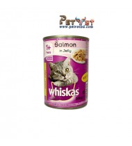Whiskas Can with salmon in jelly 390g Whiskas Can with salmon in jelly 390g