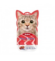 Bioline Cat Treats Tuna & Salmon 15gX4+1Pcs Bioline Cat Treats Tuna & Salmon 15gX4+1Pcs