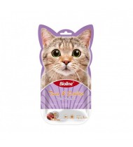 Bioline Cat Treats Tuna & Scallop 15gX4+1Pcs Bioline Cat Treats Tuna & Scallop 15gX4+1Pcs