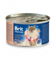 Brit Premium by Nature Chicken with Rice 200g Cat Wet Food Brit Premium by Nature Chicken with Rice 200g Cat Wet Food